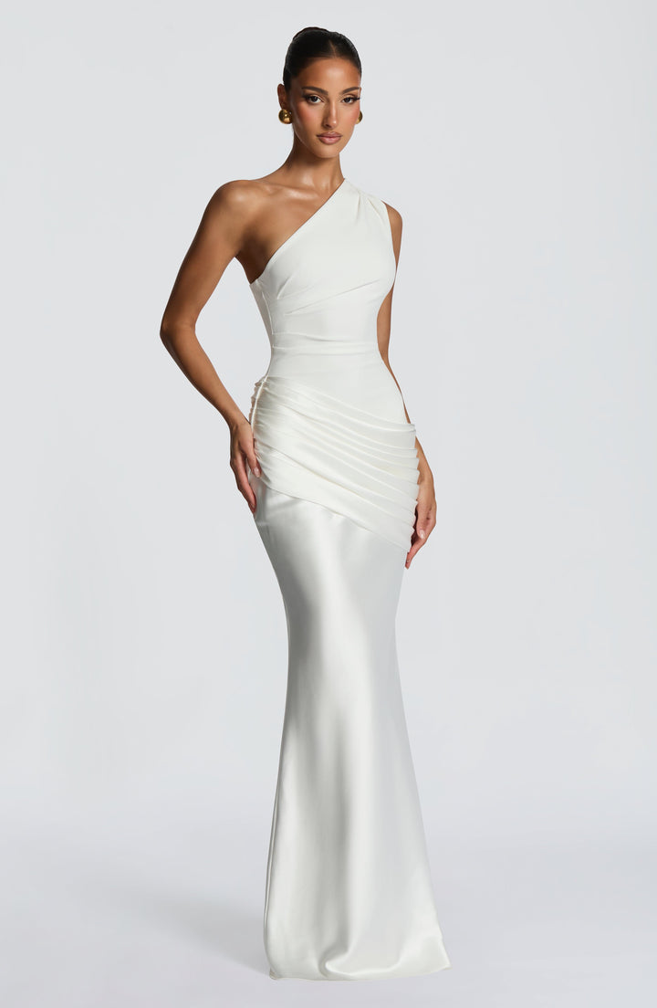 ANNA & CLAIRE BRISBANE | ONE SHOULDER MAXI DRESS FOR WOMEN