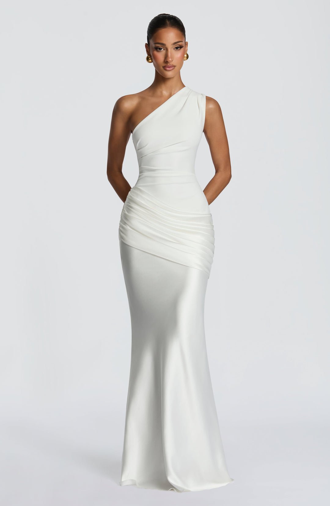 ANNA & CLAIRE BRISBANE | ONE SHOULDER MAXI DRESS FOR WOMEN
