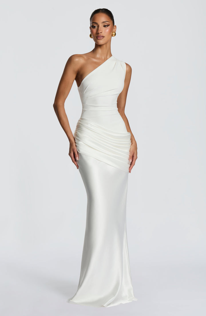 ANNA & CLAIRE BRISBANE | ONE SHOULDER MAXI DRESS FOR WOMEN
