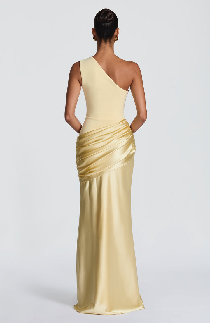 ANNA & CLAIRE BRISBANE | ONE SHOULDER MAXI DRESS FOR WOMEN