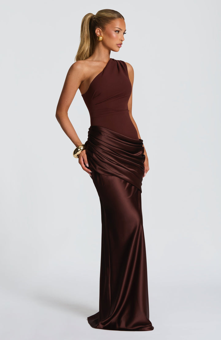 ANNA & CLAIRE BRISBANE | ONE SHOULDER MAXI DRESS FOR WOMEN