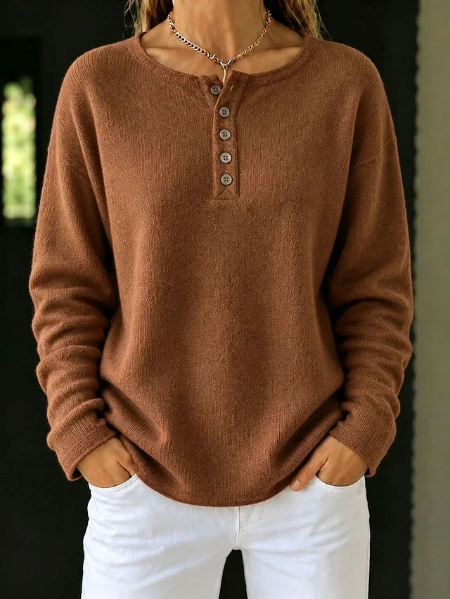 Victoria | Women’s Knitted Ribbed Sweater