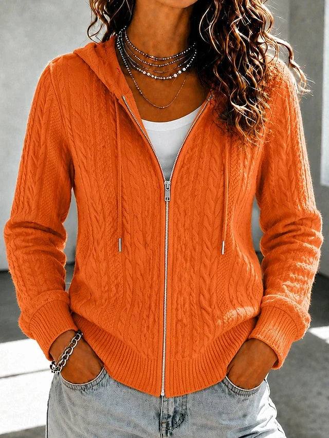 Eleanor | Women’s Hooded Knitted Cardigan