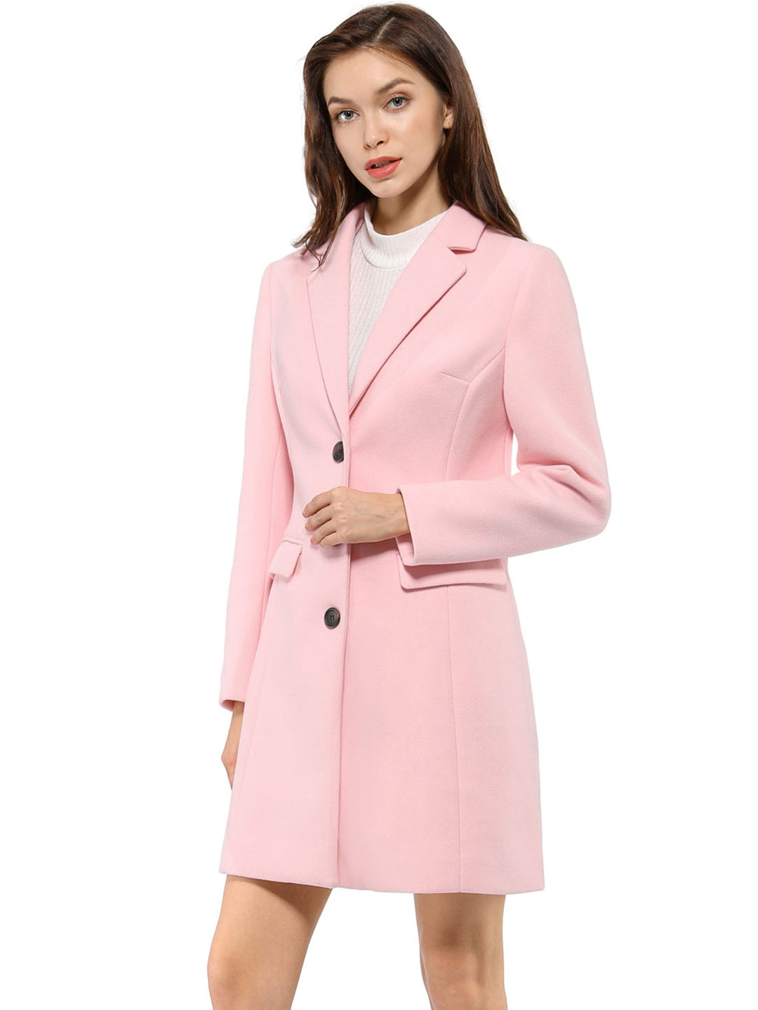 Marielle | Classic Wool Coat with Collar