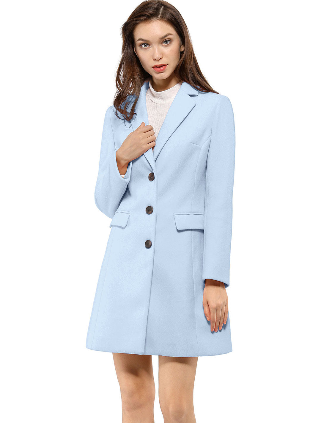 Marielle | Classic Wool Coat with Collar