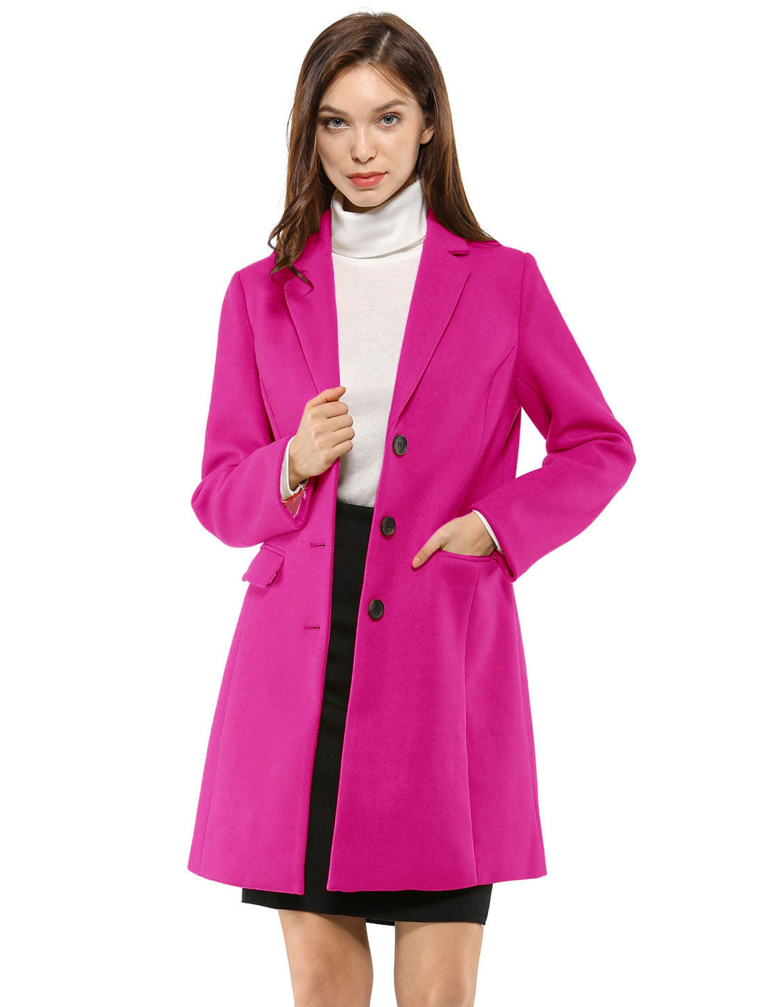 Marielle | Classic Wool Coat with Collar