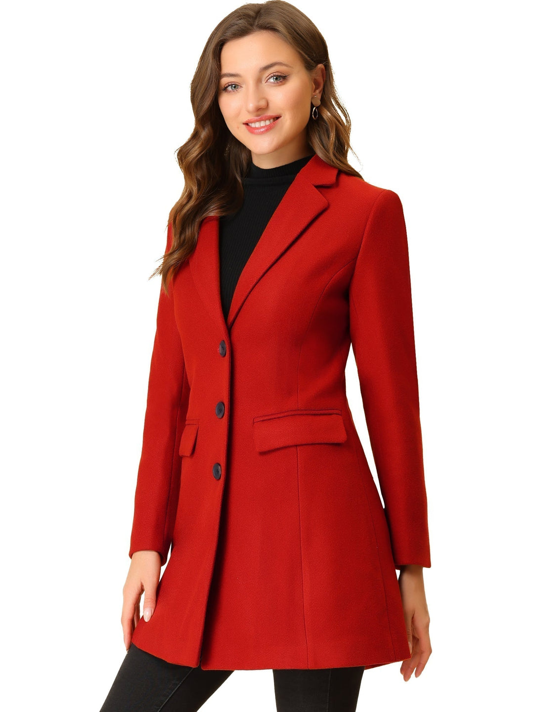 Marielle | Classic Wool Coat with Collar