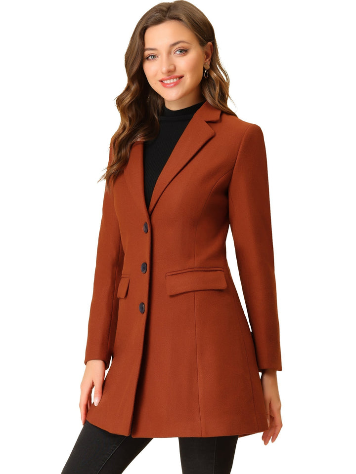 Marielle | Classic Wool Coat with Collar