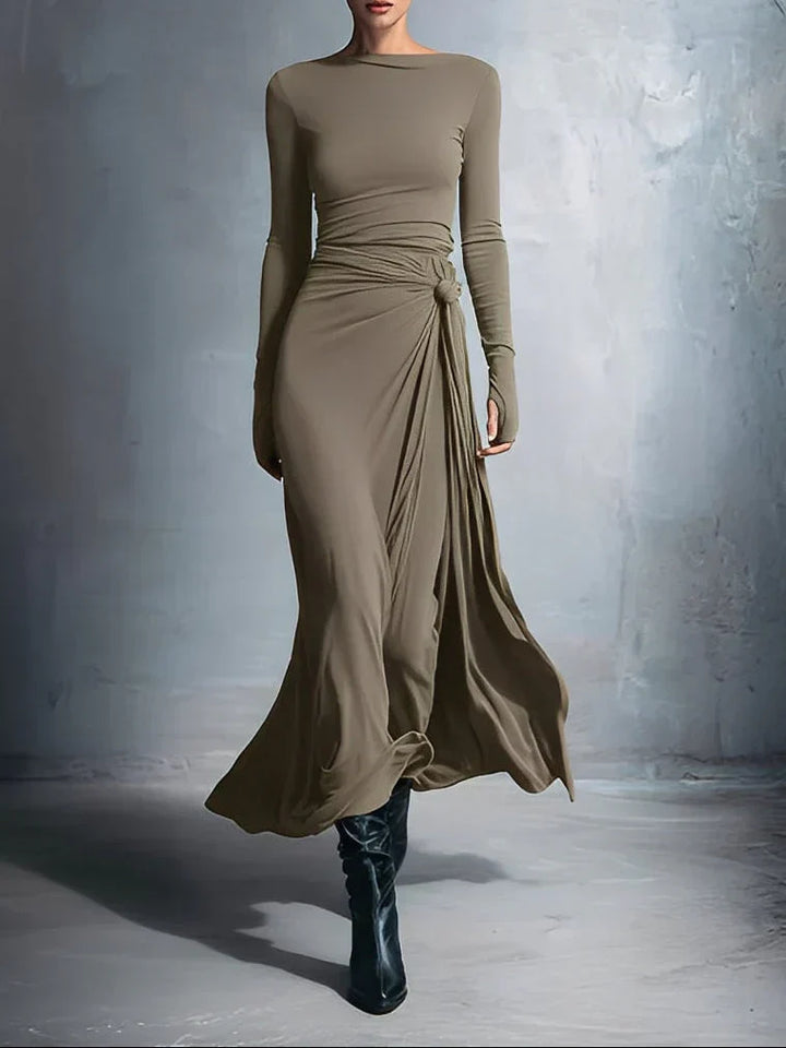 Naiara™ | Maxi Dress with Side Knot
